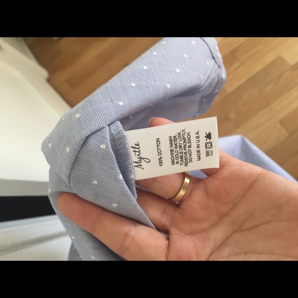 Blue Swiss Dot Louella Midi Skirt - Picture 6 of 6